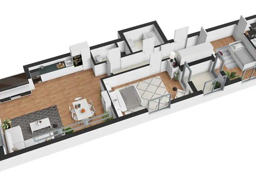 Prodaný byt 3+kk 88 m²