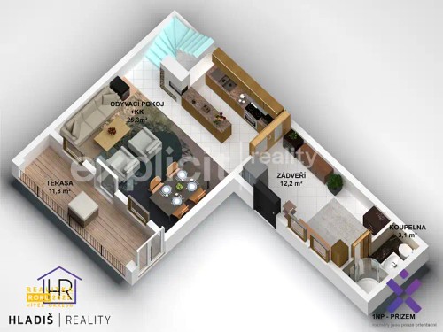 Prodej chalupy 71 m², pozemek 593 m²