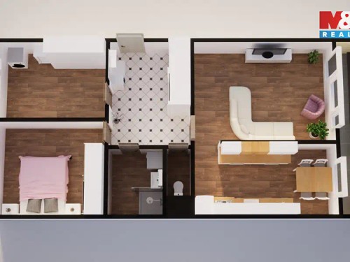 Prodaný byt 3+1 70 m²