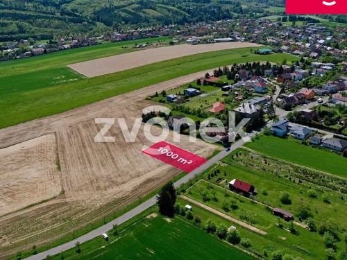 Prodej stavebního pozemku 1000 m²