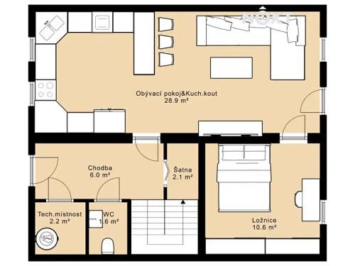 Prodaný dům 120 m², pozemek 240 m²