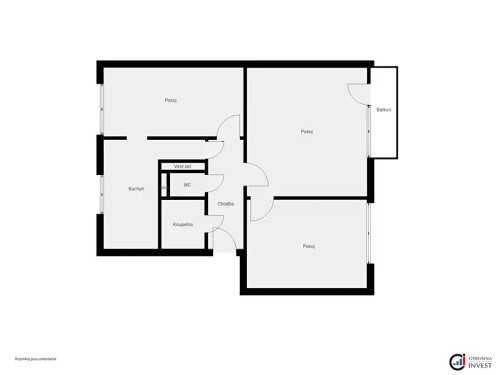 Prodej bytu 3+1 61 m²