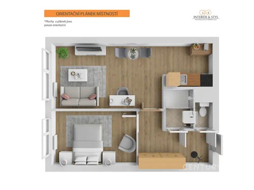 Prodej bytu 2+kk 42 m²