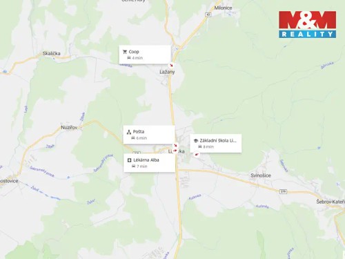 Prodej stavebního pozemku 1233 m²