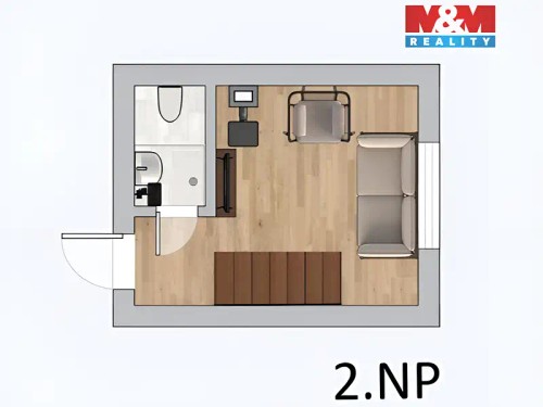 Prodej chaty 40 m², pozemek 387 m²
