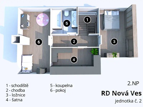 Prodej bytu 4+kk 144 m²