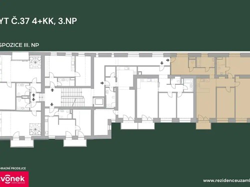 Prodej bytu 4+kk 118 m²