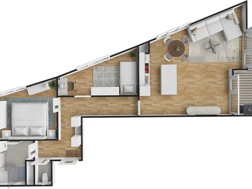 Prodej bytu 3+kk 72 m²