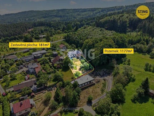 Prodej domu 255 m², pozemek 1177 m²