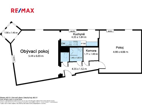 Prodaný  byt 2+1 81 m²