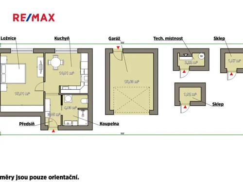 Prodej bytu 1+1 35 m²