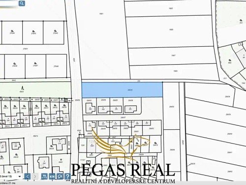 Prodej stavebního pozemku 1781 m²