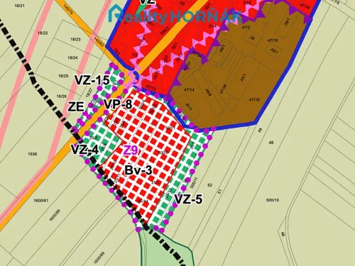 Prodej stavebního pozemku 1813 m²