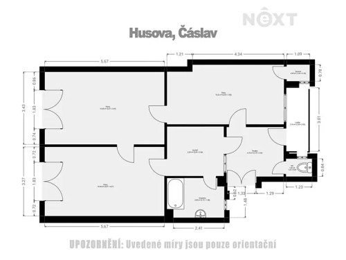 Prodej bytu 3+kk 78 m²