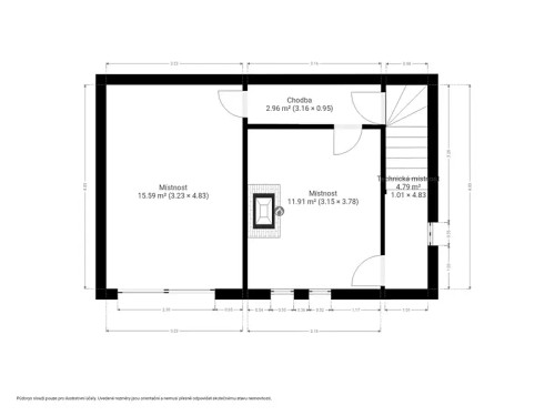 Prodej chaty 78 m², pozemek 504 m²