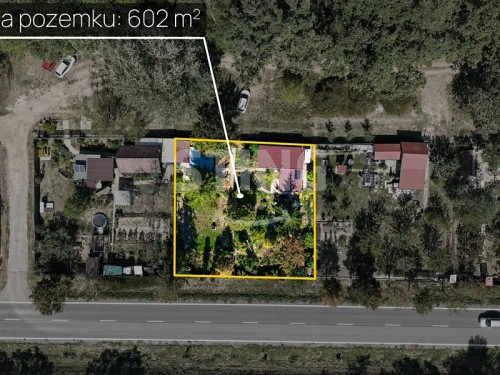 Prodej chaty 22 m², pozemek 602 m²