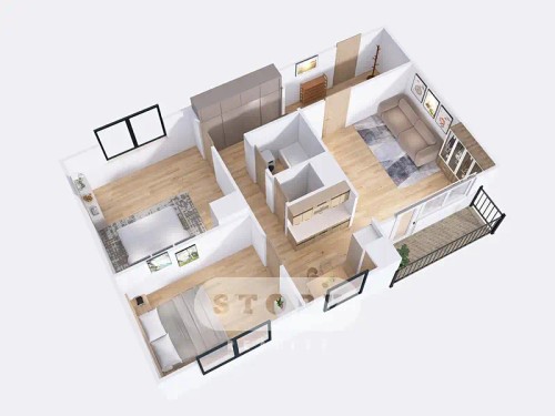 Prodej bytu 3+1 68 m²