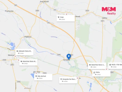 Prodej stavebního pozemku 1767 m²