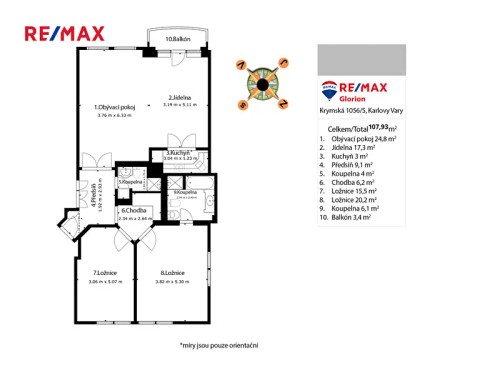 Prodej bytu 3+kk 105 m²