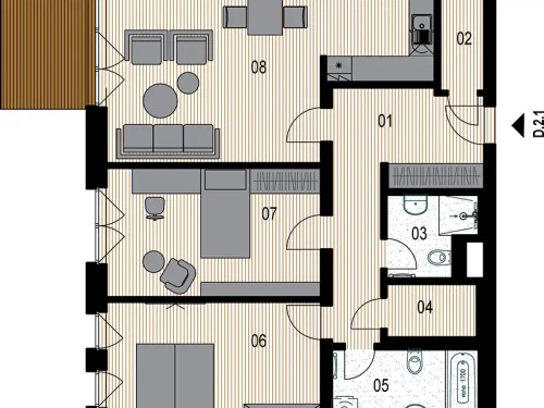 Prodaný byt 3+kk 94 m²