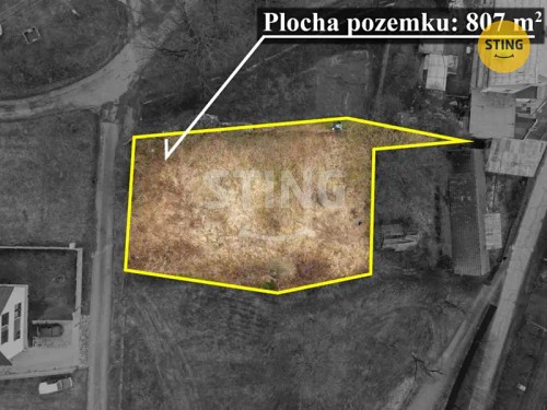Prodej stavebního pozemku 807 m²