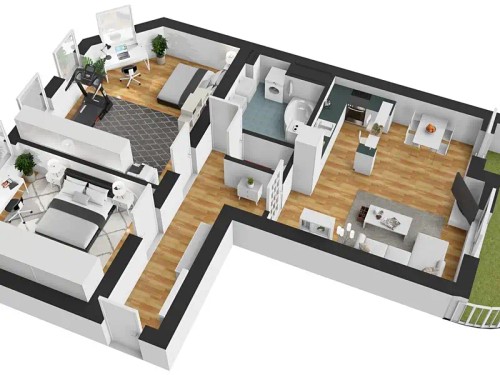 Prodaný byt 3+kk 82 m²