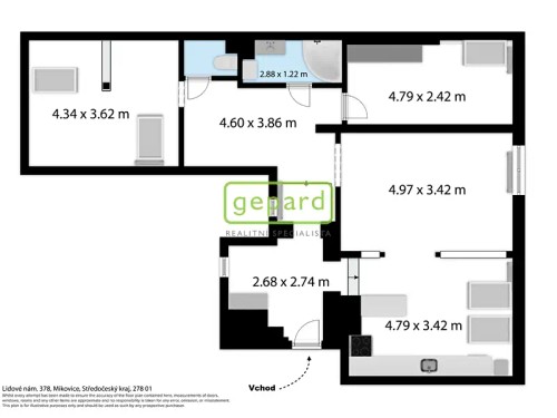 Prodej bytu 3+1 90 m²
