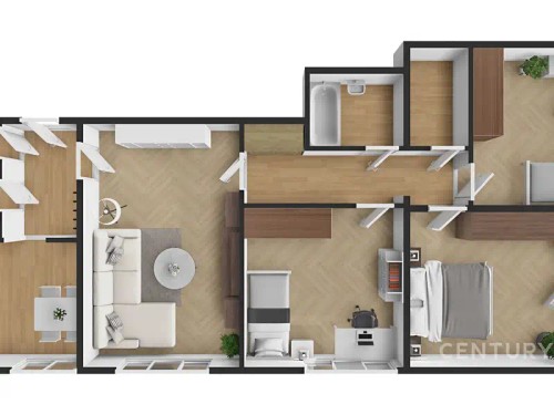 Prodej bytu 4+1 89 m²