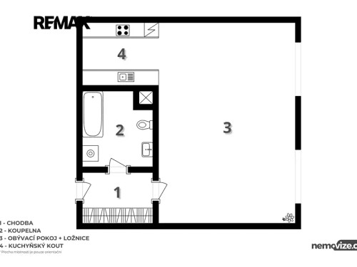 Prodaný byt 2+kk 50 m²
