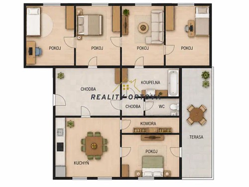 Prodej bytu 5+1 119 m²