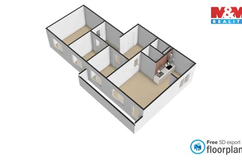 Prodaný byt 4+1 79 m²