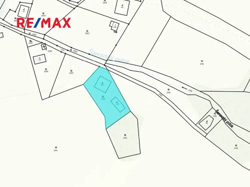 Prodej stavebního pozemku 1745 m²