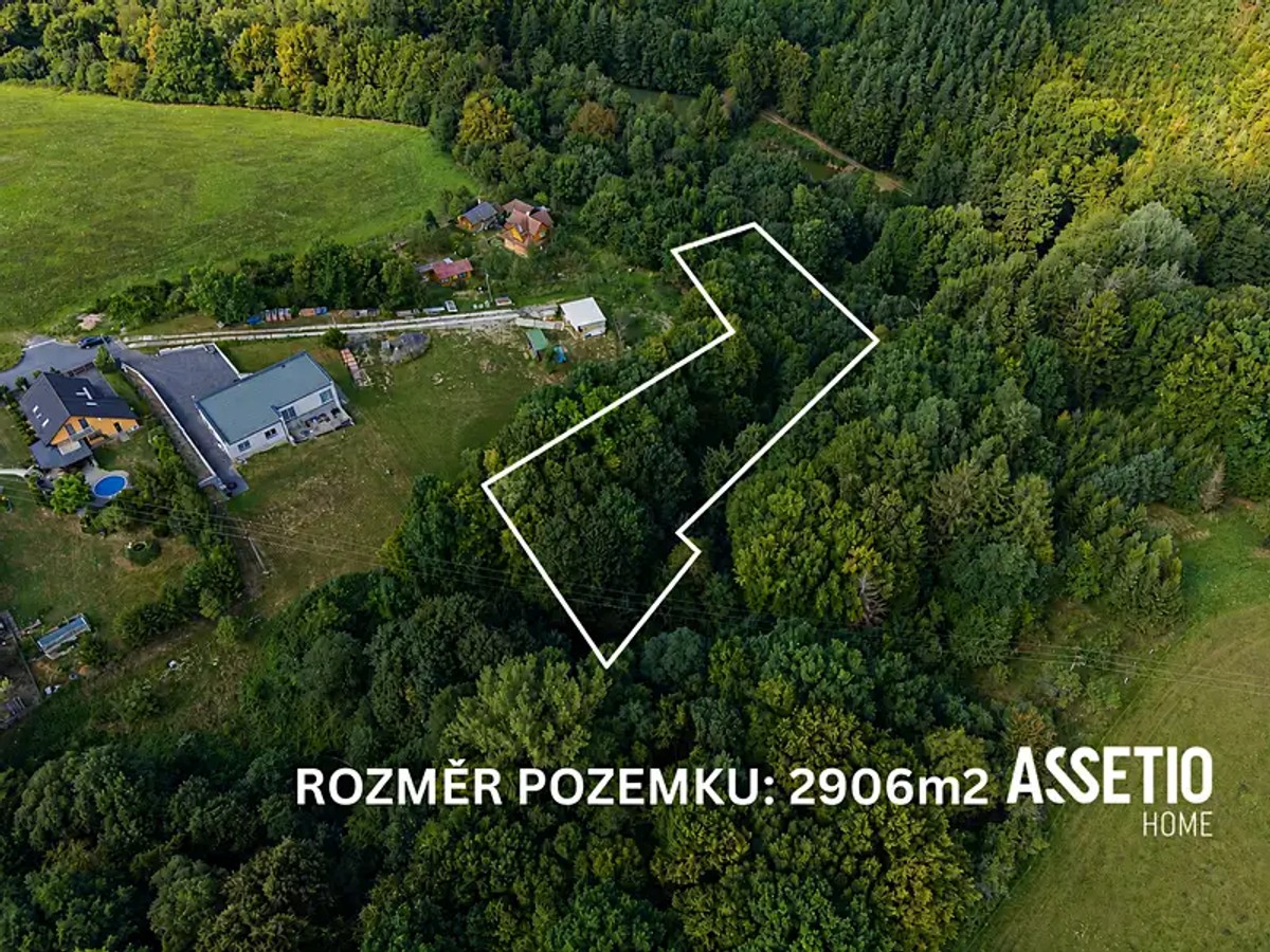 Stavební pozemek 2906 m²