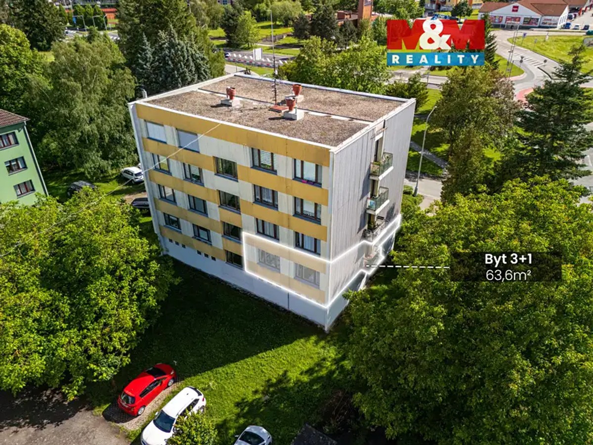 Byt 3+1 63 m²