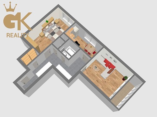 Prodaný byt 2+1 67 m²