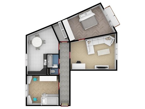 Prodaný byt 3+1 80 m²