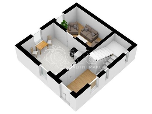 Prodaná chalupa 92 m², pozemek 2700 m²
