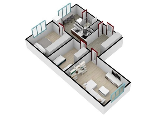 Prodaný byt 2+1 64 m²