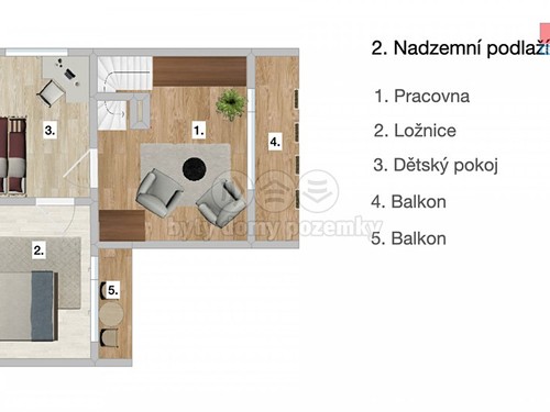 Prodaná chata 78 m², pozemek 655 m²