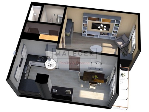 Prodaný byt 2+kk 30 m²