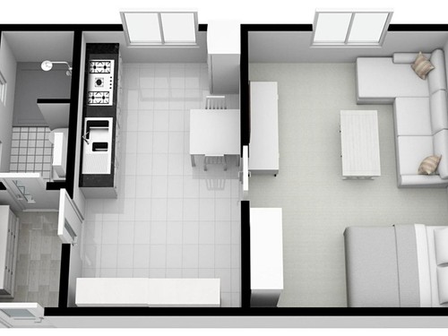 Prodaný byt 1+1 41 m²
