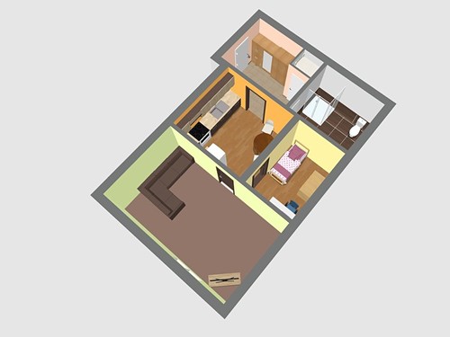 Prodaný byt 2+kk 49 m²