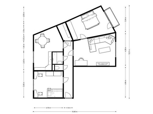 Prodaný byt 3+1 80 m²