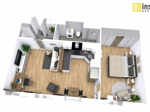 Prodaný byt 2+kk 52 m²