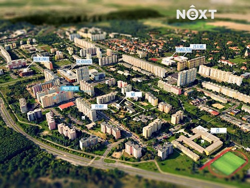 Prodaný byt 3+kk 66 m²