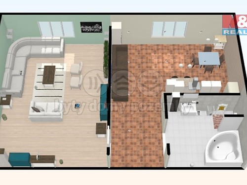 Prodaný byt 1+1 40 m²
