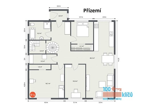 Prodaný dům 158 m², pozemek 808 m²