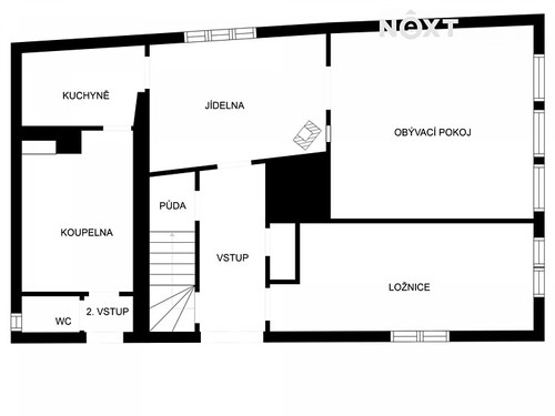 Prodaný dům 80 m², pozemek 237 m²