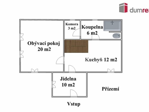 Prodaná chata 101 m², pozemek 422 m²