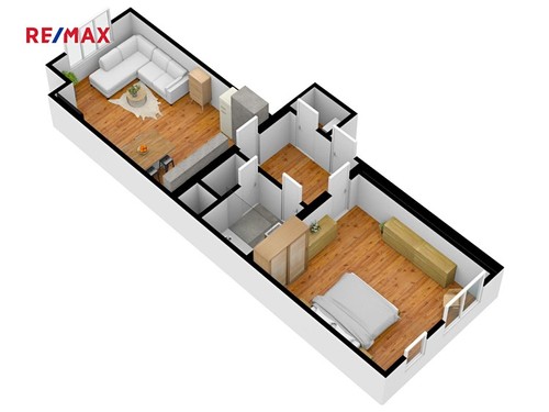 Prodaný byt 2+kk 74 m²